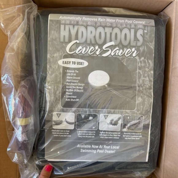 HydroTools Cover Saver Pool Cover Kit - 18 ft Round - Picture 1 of 5